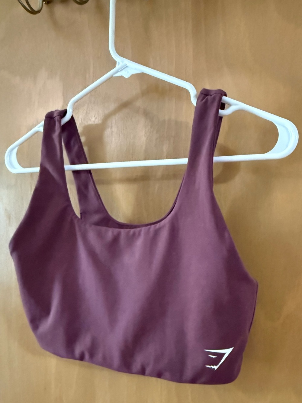 Gymshark Plum Scoop-Neck Support Sports Bra